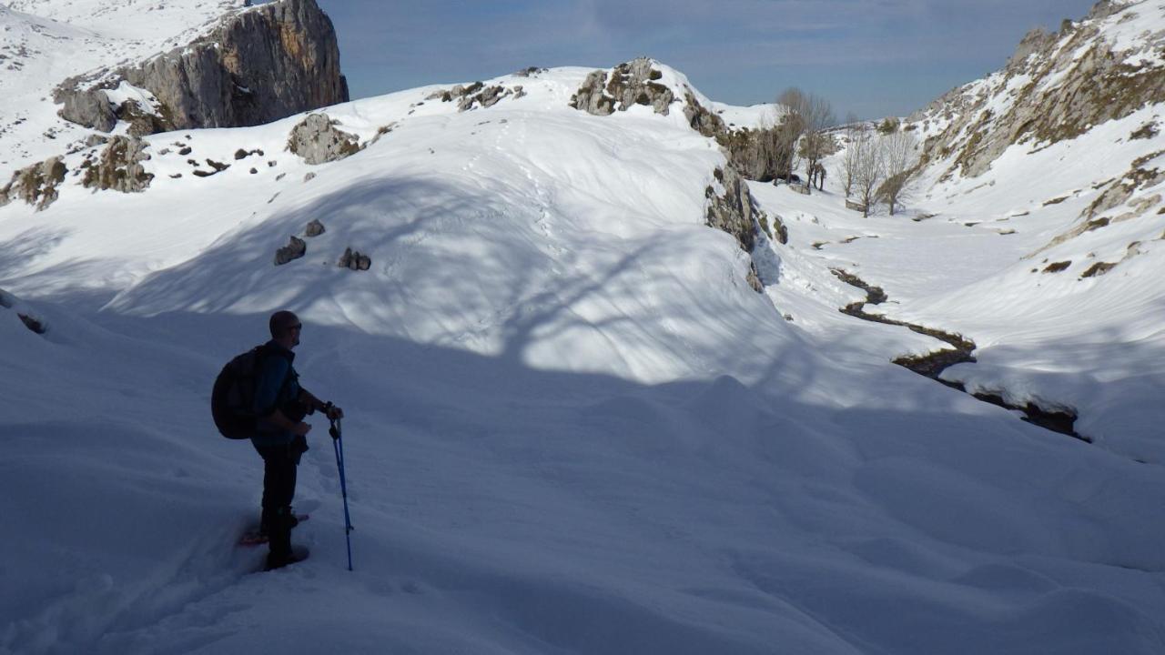 Casa De La Montana Albergue Turistico Avín Esterno foto