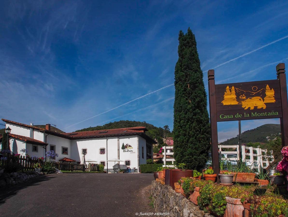 Casa De La Montana Albergue Turistico Avín Esterno foto